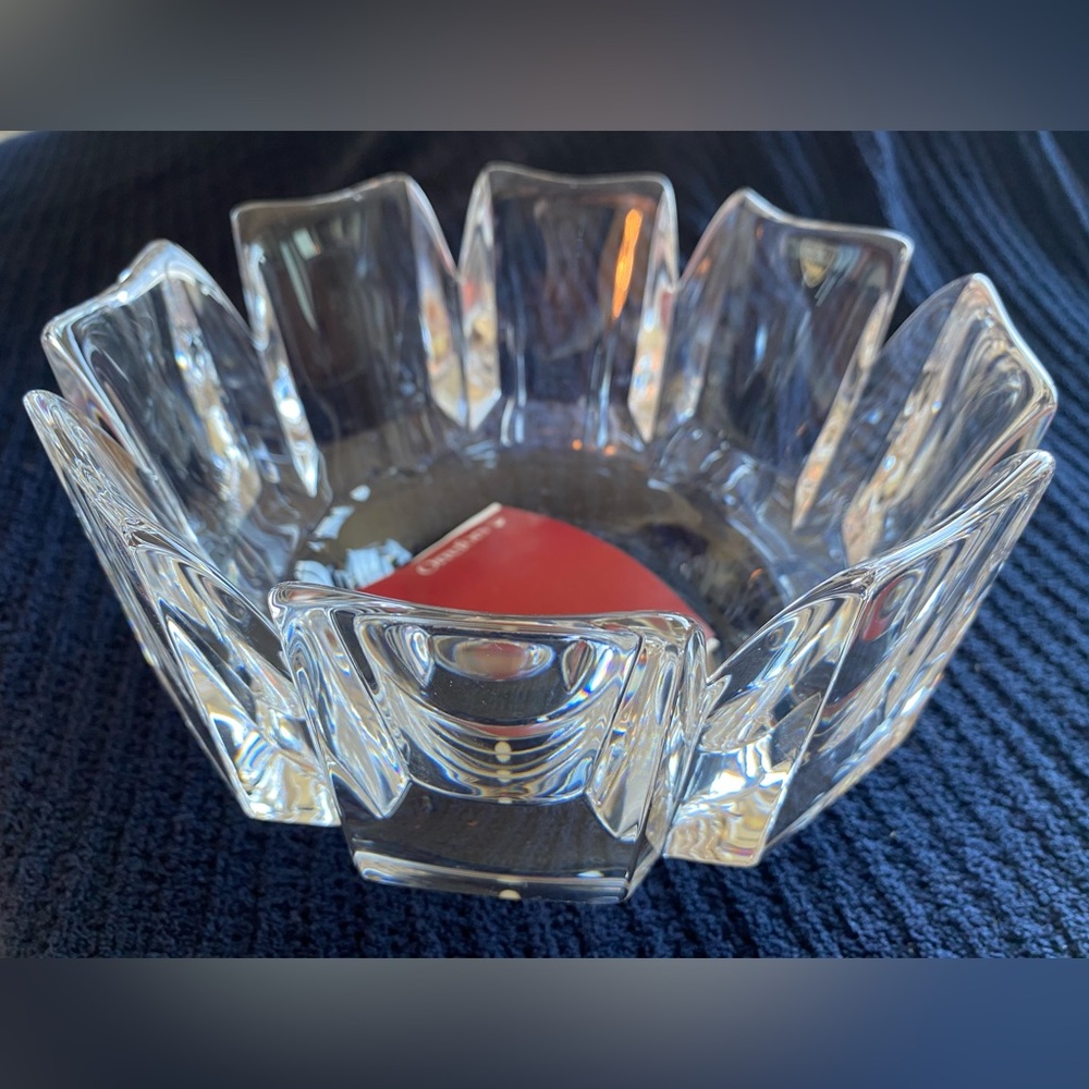 Orrefors : Lars Hellsten Crystal Bowl